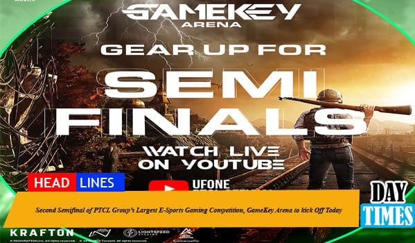 Second Semifinal of PTCL Group’s Largest E-Sports Gaming Competition, GameKey Arena to kick Off Today