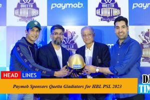 Paymob Sponsors Quetta Gladiators for HBL PSL 2023
