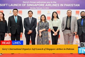 Gerry’s International Organizes Soft Launch of Singapore Airlines in Pakistan