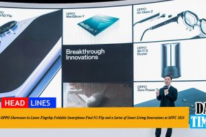 OPPO Showcases its Latest Flagship Foldable Smartphone Find N2 Flip and a Series of Smart Living Innovations at MWC 2023
