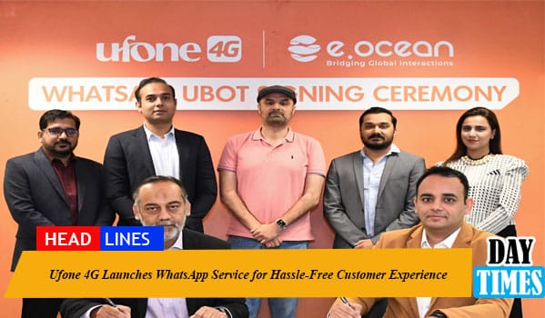 Ufone 4G Launches WhatsApp Service for Hassle-Free Customer Experience