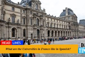 What are the Universities in France like in Spanish?