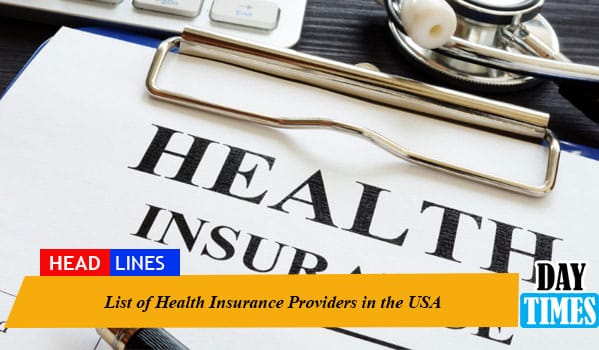 List of Health Insurance Providers in the USA