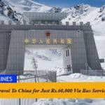 How to Travel To China for Just Rs.60,000 Via Bus Service?