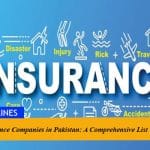 Insurance Companies in Pakistan: A Comprehensive List