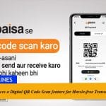 UPaisa introduces a Digital QR Code Scan feature for Hassle-free Transactions