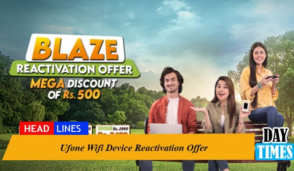 Ufone Wifi Device Reactivation Offer