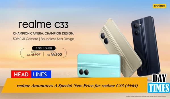 realme Announces A Special New Price for realme C33 (4+64)