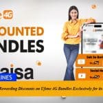UPaisa Offers Rewarding Discounts on Ufone 4G Bundles Exclusively for its Users