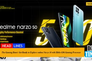 The Gaming Beast: Get Ready to Explore realme Narzo 50 with Helio G96 Gaming Processor