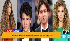 Curly Hair Men and Women (Celebrities)