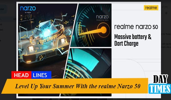 Level Up Your Summer With the realme Narzo 50