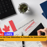 Get Free Education in Canada