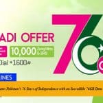 Zong 4G Celebrates Pakistan’s 76 Years of Independence with an Incredible 76GB Data Deal