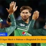 Asia Cup 2023 Super Match 4: Pakistan vs Bangladesh Live Streaming