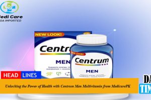 Unlocking the Power of Health with Centrum Men Multivitamin from MedicarePK