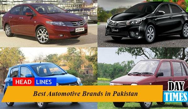 Best Automotive Brands in Pakistan