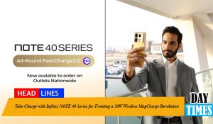 Take Charge with Infinix NOTE 40 Series for Fronting a 20W Wireless MagCharge Revolution