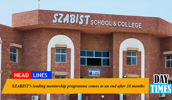 SZABIST’s leading mentorship programme comes to an end after 18 months