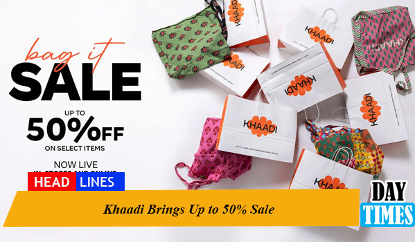 Khaadi Brings Up to 50% Sale