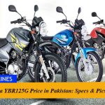 Yamaha YBR125G 2024 Price in Pakistan: Specs & Pics