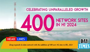 Zong expands its data network with the addition of 400 new 4G sites in H1, 2024