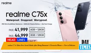 realme C75x Takes Over Social Media After Being Dananeer’s Favourite Phone — Now in Pakistan Starting at PKR 41,999/- Best Waterproof Phone with Free Replacement Offer