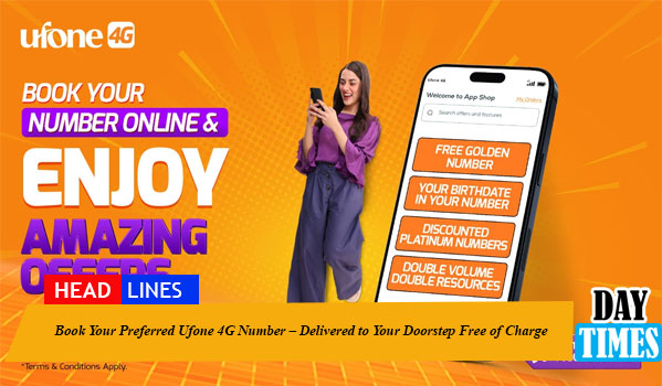 Book Your Preferred Ufone 4G Number – Delivered to Your Doorstep Free of Charge