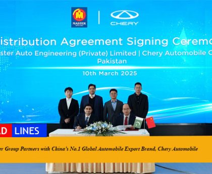 Master Group Partners with China’s No.1 Global Automobile Export Brand, Chery Automobile