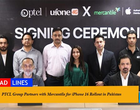 PTCL Group Partners with Mercantile for iPhone 16 Rollout in Pakistan