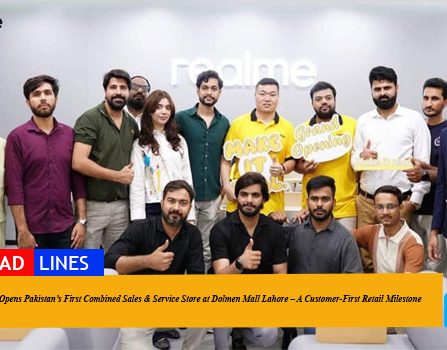 realme Opens Pakistan’s First Combined Sales & Service Store at Dolmen Mall Lahore – A Customer-First Retail Milestone