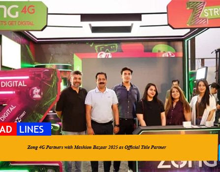 Zong 4G Partners with Mashion Bazaar 2025 as Official Title Partner
